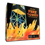 Runaway Parade Games Fire Tower Board Game Deluxe Edition- Fight Fire with Fire in This Fast-paced, Competitive Strategy Game | Easy to Learn | 10+ | 15-30 min