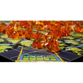 Runaway Parade Games Fire Tower Board Game Deluxe Edition- Fight Fire with Fire in This Fast-paced, Competitive Strategy Game | Easy to Learn | 10+ | 15-30 min