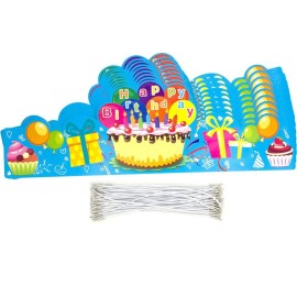 Birthday Crowns for Kids Family Birthday Classroom School VBS Party Supplies Pack of 30 Classroom Must Haves Kindergarten Preschool Pre K