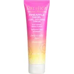 Pacifica Pineapple Swirl Curl Defining Cream for Curly Hair 4 oz - Frizz Control & Curl Enhancer Styling Cream for Curly & Wavy Hair Coconut Oil & Hyaluronic Acid Defines & Adds Bounce Without Crunch