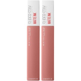 Maybelline SuperStay Matte Ink Liquid Lipstick, Loyalist, Pack of 2