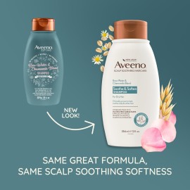 Aveeno Rose Water & Chamomile Shampoo for Dry Hair, Hydrating, 12 fl oz Aveeno Rose Water & Chamomile Shampoo for Dry Hair, Hydrating, 12 fl oz