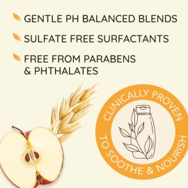 Aveeno Apple Cider Vinegar Clarifying Shampoo, Shine Enhancing, 12 fl oz Aveeno Apple Cider Vinegar Clarifying Shampoo, Shine Enhancing, 12 fl oz