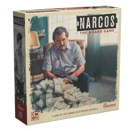 Narcos: The Board Game - Experience The Thrilling World of Drug Trade, Action-Packed Game Based on The Hit Netflix TV Series, Ages 18+, 2-5 Players, 75 Minute Playtime, Made by CMON