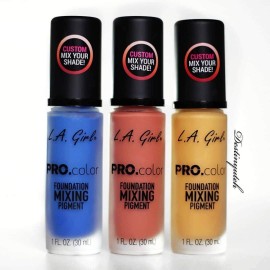L.A. Girl PRO.color Foundation Mixing Pigment, Blue GLM714 L.A. Girl PRO.color Foundation Mixing Pigment, Blue GLM714
