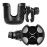 Accmor Stroller Cup Holder, Universal Cup Holder, Bike Cup Holder, 360 Rotatable Large Caliber Drinks Holder for Stroller, Bike, Wheelchair, Walker, Black