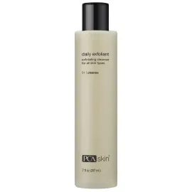 PCA SKIN Daily Face Exfoliant Cleanser, Moisturizing Face Wash, Gently Cleanses Dirt, Debris, and Other Impurities From Skin, Facial Cleanser Made with Renewable Exfoliants, 7.0 oz Bottle