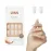 KISS Salon Acrylic Natural Nails, Euphoria, Medium Length, Ultra-Smooth Finish, DIY At-Home Manicure Kit with Pink Gel Nail Glue, Mini File, Manicure Stick, and 28 Nails in 14 sizes