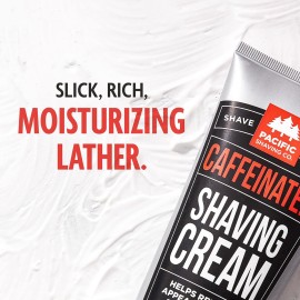 Pacific Shaving Company Caffeinated Shaving Cream - Caffeine, Shea Butter + Spearmint Antioxidant Shaving Cream - Clean Formula for Hydrating, Redness Reducing + Irritation-Free Shave (3.4 Oz, 2 Pack) Pacific Shaving Company Caffeinated Shaving Cream - Caffeine, Shea Butter + Spearmint Antioxidant Shaving Cream - Clean Formula for Hydrating, Redness Reducing + Irritation-Free Shave (3.4 Oz, 2 Pack)