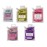 Face, Body & Hair Glitter Gel - Halloween Glitter for Kids and Women - 3 Oz Cosmetic-Grade Gel w/Moon & Stars for Festivals & Halloween Party, Easy Apply & Wash Off - Unicorn 5Pack