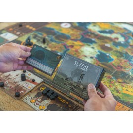 Stonemaier Games: Scythe Encounters Expansion | Add to Scythe (Base Game) | 32 New Encounter Cards | Ages 14+, 1-5 Players, 115 Mins