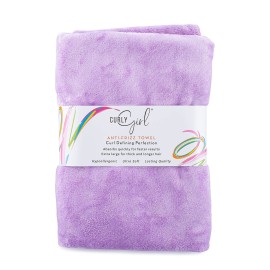 Curly Girl Towel for Women with Curls, Anti-Frizz, Absorbent, Fast Drying, Curly Hair, Microfiber Hair Drying Towel for Curls