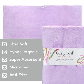 Curly Girl Towel for Women with Curls, Anti-Frizz, Absorbent, Fast Drying, Curly Hair, Microfiber Hair Drying Towel for Curls Curly Girl Towel for Women with Curls, Anti-Frizz, Absorbent, Fast Drying, Curly Hair, Microfiber Hair Drying Towel for Curls