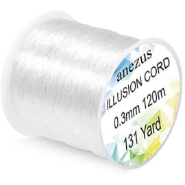 Anezus Fishing Line Nylon String Cord Clear Fluoro..