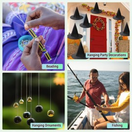 Anezus Fishing Line Nylon String Cord Clear Fluorocarbon Strong Monofilament Fishing Wire Anezus Fishing Line Nylon String Cord Clear Fluorocarbon Strong Monofilament Fishing Wire