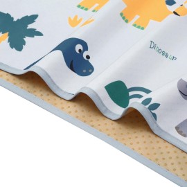 Splat Floor Mat for Under High Chair/Arts/Crafts by CLCROBD, 51 Waterproof Anti-Slip Food Splash Spill Mess Mat, Washable Portable Picnic Mat and Table Cloth