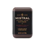 Mistral Bar Soap, Bourbon Vanilla, Large, Natural Exfoliation