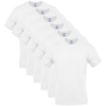 Gildan Men\'s Crew T-Shirts, Multipack, Style G1100, White (6-Pack), 2X-Large