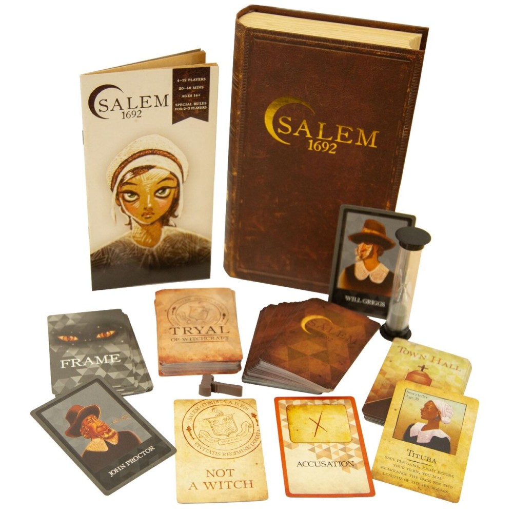 Facade Dark Cites Series Board Game of Strategy, Deceit, and Luck - Card Game for Teens Adults and Family - Salem 1692 Facade Dark Cites Series Board Game of Strategy, Deceit, and Luck - Card Game for Teens Adults and Family - Salem 1692