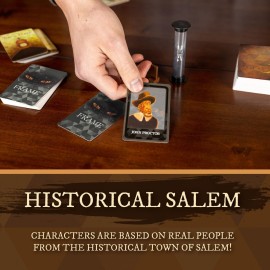 Facade Dark Cites Series Board Game of Strategy, Deceit, and Luck - Card Game for Teens Adults and Family - Salem 1692 Facade Dark Cites Series Board Game of Strategy, Deceit, and Luck - Card Game for Teens Adults and Family - Salem 1692