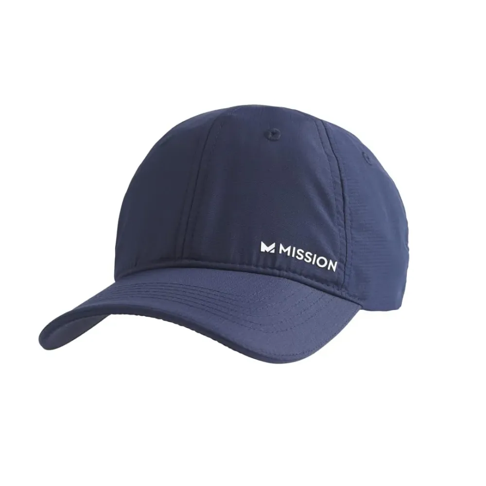 MISSION Cooling UPF Performance Hat - Unisex One Size Cap for Workouts, Golf & Running - Sweat & Water Activated Technology (Navy) MISSION Cooling UPF Performance Hat - Unisex One Size Cap for Workouts, Golf & Running - Sweat & Water Activated Technology (Navy)
