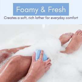 Avilana Silicone Body Scrubber - Dual-Sided Exfoliator for Men & Women, Gentle Loofah Alternative, Easy-to-Clean Silicone Shower Scrubber Avilana Silicone Body Scrubber - Dual-Sided Exfoliator for Men & Women, Gentle Loofah Alternative, Easy-to-Clean Silicone Shower Scrubber