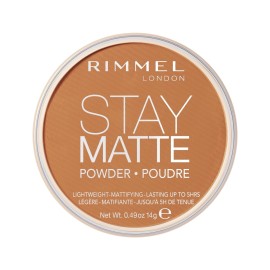 Rimmel London Stay Matte - 025 Toffee - Pressed Powder, Lightweight, High Coverage, Shine Control, 0.49oz Rimmel London Stay Matte - 025 Toffee - Pressed Powder, Lightweight, High Coverage, Shine Control, 0.49oz