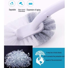 Marbarsse Bathroom Toilet Bowl Brush and Holder, Curved Design Toilet Brush for Deep Cleaning Under Rim, Best Toilet Brush Set, Easy Handy CompactToilet BowlCleaner Brush for Bathroom, 2 Pack Marbarsse Bathroom Toilet Bowl Brush and Holder, Curved Design Toilet Brush for Deep Cleaning Under Rim, Best Toilet Brush Set, Easy Handy CompactToilet BowlCleaner Brush for Bathroom, 2 Pack