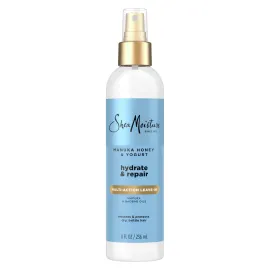 SheaMoisture Multi-Action Leave-In Conditioner Manuka Honey and Yogurt for Damaged Hair Sulfate Free Conditioner Spray 8 oz