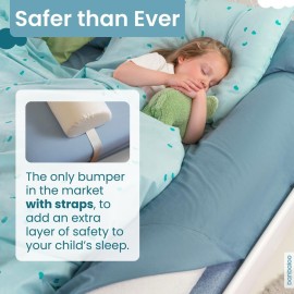 BANBALOO | Bed Bumper for Toddlers 53 | Bed Rails for Queen, King, Twin, Full-Size Bed | Toddler Bed Bumper | Bumpers for Bed | Bed Rail for Toddlers | Bed Barrier for Toddler | Foam Bumper BANBALOO | Bed Bumper for Toddlers 53 | Bed Rails for Queen, King, Twin, Full-Size Bed | Toddler Bed Bumper | Bumpers for Bed | Bed Rail for Toddlers | Bed Barrier for Toddler | Foam Bumper