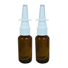 ADVANCED ASCENT Amber Glass 1 oz Nasal Sprayer! EM..