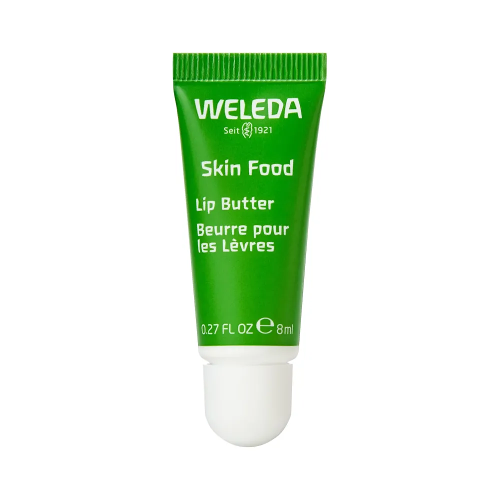 Weleda Skin Food Lip Butter, 0.27 Ounce, Plant Rich Moisturizing Lip Care with Sunflower Seed Oil, Chamomile and Calendula Weleda Skin Food Lip Butter, 0.27 Ounce, Plant Rich Moisturizing Lip Care with Sunflower Seed Oil, Chamomile and Calendula