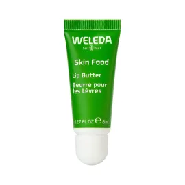 Weleda Skin Food Lip Butter, 0.27 Ounce, Plant Rich Moisturizing Lip Care with Sunflower Seed Oil, Chamomile and Calendula