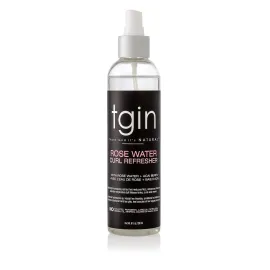 tgin Rose Water Curl Refresher for Curly, Coily, and Wavy Hair, with Acai Berries, Moisturizes and Soothes Dry Hair and Scalp, Braids, Protective Styles, and Locs, 8 fl oz
