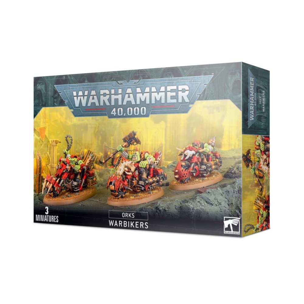 Games Workshop Warhammer 40k - Ork Warbiker Mob Games Workshop Warhammer 40k - Ork Warbiker Mob