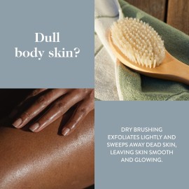 goop Beauty Dry Brush | Detoxifying Body Exfoliator | Wooden Handle with Natural Biodegradable Sisal Fibers | Sweeps Away Dead Skin | FSC Certified goop Beauty Dry Brush | Detoxifying Body Exfoliator | Wooden Handle with Natural Biodegradable Sisal Fibers | Sweeps Away Dead Skin | FSC Certified