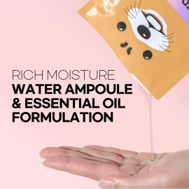 Epielle Animal Character Sheet Masks | Korean Spa Masks for All Skin Types | Face Mask, Spa Gifts, Birthday Party Gifts, Girls\' Night, Skincare Party | Assorted 6 Pack | Korean Skincare, Easter Gift Epielle Animal Character Sheet Masks | Korean Spa Masks for All Skin Types | Face Mask, Spa Gifts, Birthday Party Gifts, Girls\' Night, Skincare Party | Assorted 6 Pack | Korean Skincare, Easter Gift