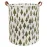Sanjiaofen Large Storage Bins,Canvas Fabric Laundry Basket Collapsible Storage Baskets for Home,Office,Toy Organizer,Home Decor (Tree)
