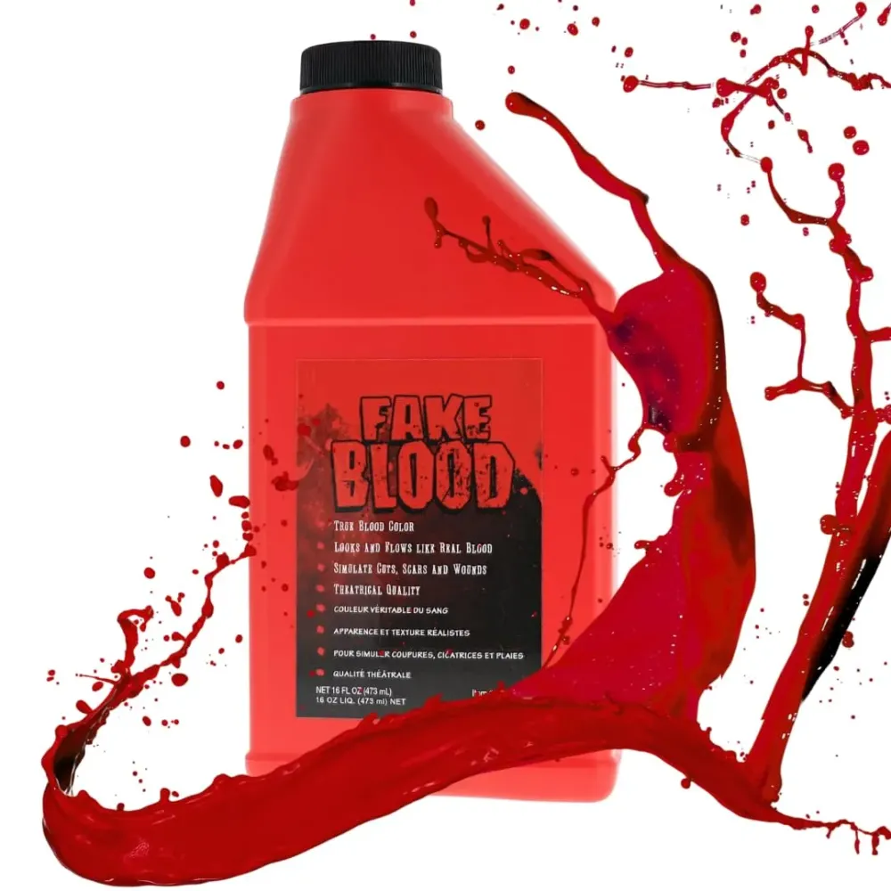 Fake Blood: True Blood Color, Looks & Flows Like Real Blood Fake Blood: True Blood Color, Looks & Flows Like Real Blood