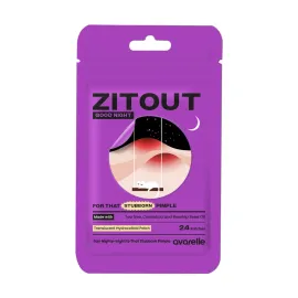AVARELLE Spot Pimple Patches for Face | ZitOut Good Night Acne Patches | FSA HSA Acne Treatment Hydrocolloid Acne Patches | Hydrocolloid Bandages for Acne with Tea Tree Oil | Acne Spot Treatment