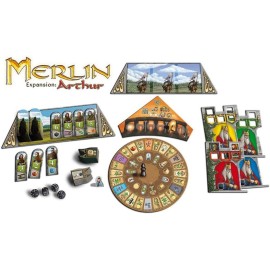 Queen Games Merlin: Arthur Board Game Expansion Queen Games Merlin: Arthur Board Game Expansion