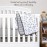Burt\'s Bees Baby Infant Reversible Blankets 100% Organic Cotton GOTS Certified - Pine Forest Prints with Quilting Pattern Soft Nursery Blanket with 100% Polyester Fill for Size 30 x 40 Inch