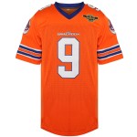 Phoneutrix Bobby Boucher 9 The Waterboy Adam Sandler Movie Mud Dogs Bourbon Bowl Football Jersey (Orange, X-Large)