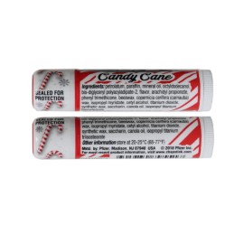 Candy Cane Chapstick Lip Balm, 6 Pieces Candy Cane Chapstick Lip Balm, 6 Pieces
