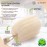 Almooni Egyptian Loofah Exfoliating Body Scrubber, Natural Real Egyptian Shower Loofah Sponge Body Scrubber for Women and Men, for Body and Face That Will Get You Clean - 3 Count (1 Pack)