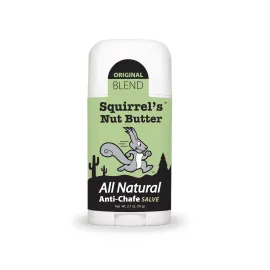 Squirrel\'s Nut Butter All Natural Anti Chafe Salve, Stick Applicator, 2.7 oz