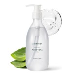 AROMATICA Organic Aloe Vera Gel 10.14oz/300ml, After Sun Care And Sunburn Relief with Pure Aloe Vera Gel Face&Hair, Sun Burn Moisturizer EWG Verified
