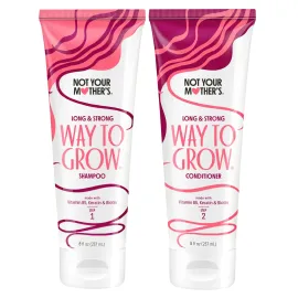 Not Your Mother\'s Way to Grow Shampoo and Conditioner (2-Pack) - 8 fl oz - Ideal for All Hair Types - Helps Cleanse, Moisturize, and Hydrate Dry and Damaged Hair
