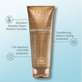 Brazilian Blowout Daily Smoothing Serum, 8 Fl Oz (Pack of 1) Brazilian Blowout Daily Smoothing Serum, 8 Fl Oz (Pack of 1)