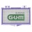 GUM Orthodontic Wax for Braces and Dental Devices - Soothing Dental Wax with Vitamin E and Aloe Vera - Clear Color and Refreshing Mint Flavor (Pack of 6)